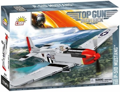 COBI 5846 TOP GUN MAVERICK North American P-51D Mustang 350 klocków