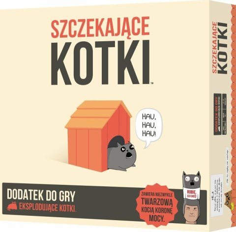 Eksplodujące Kotki: Szczekające Kotki dodatek numer 3 gra REBEL