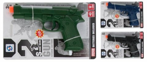 Pistolet na baterie 17x25cm mix 454227 MC cena za 1 szt