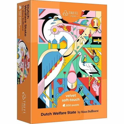 Puzzle 500el velvet Dutch Welfare State 37420 Trefl