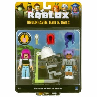 ROBLOX figurki Zestaw Game pack Brookhaven: Hair & Nails 0235