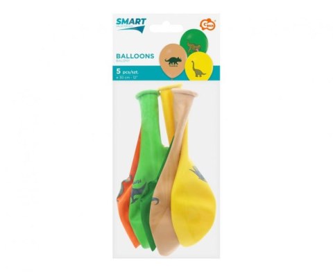 Balony dinozaury 5 sztuk 12/30cm GZ-DIN5