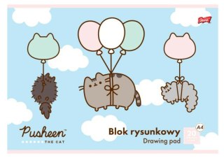 Blok rysunkowy A4 20k PUSHEEN p10