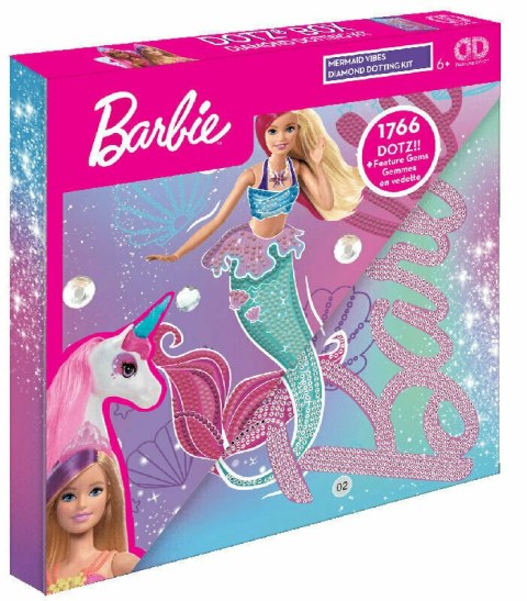 Diamond Dotz Barbie Mermaid vibes Syrena Diamentowa mozaika DBX095