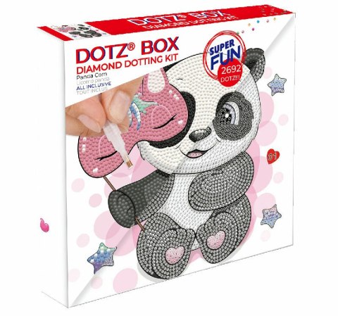 Diamond Dotz Panda corn Diamentowa mozaika DBX080