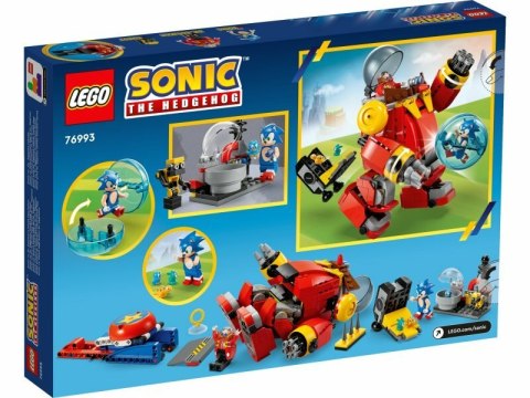 LEGO 76993 SONIC THE HEDGEHOG Sonic kontra dr. Eggman i robot Death Egg p4