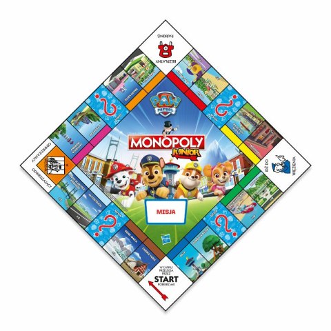 Monopoly Junior Psi Patrol PAW PATROL MOVIE gra 04163 WINNING MOVES