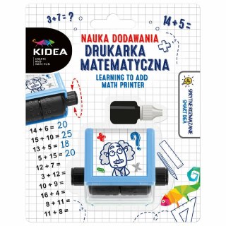 Nauka dodawania drukarka matematyczna + tusz Kidea