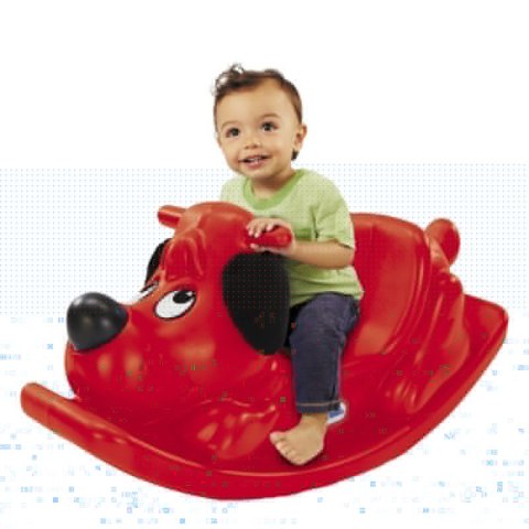 Little tikes Piesek na biegunach bujak czerwony 174254