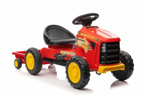 Traktor na pedały G206 czerwony 11905 Lean Toys