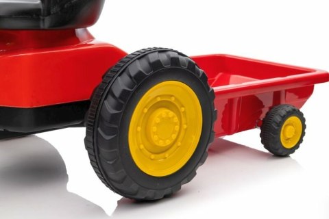 Traktor na pedały G206 czerwony 11905 Lean Toys