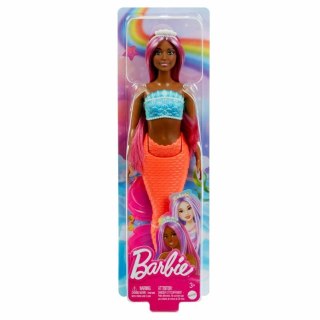 Barbie Lalka Syrenka czerwony ogon HRR04 HRR02 MATTEL