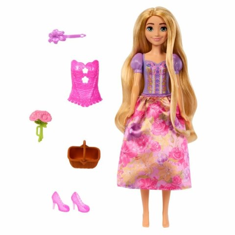 Disney Princess Lalka Roszpunka Spin&Reveal HTV86 MATTEL