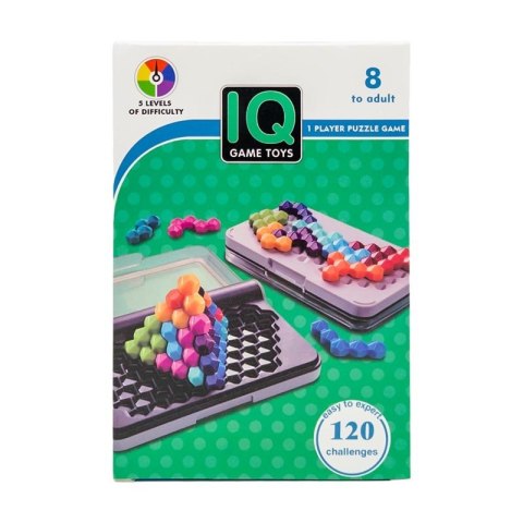 Gra logiczna układanka IQ GAME TOYS (120 wyzwań) HC646394