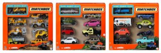 MATCHBOX Autka 1:64 8-pak HVR81 MATTEL mix cena za 1 szt