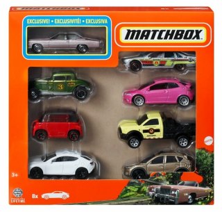 MATCHBOX Autka 1:64 8-pak HVR81 MATTEL mix cena za 1 szt