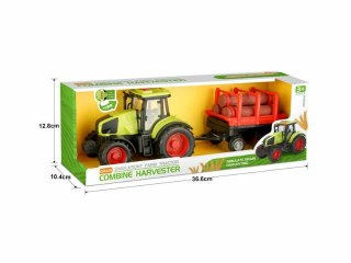 Traktor z drewnem 33cm światło, dźwięk BA1708