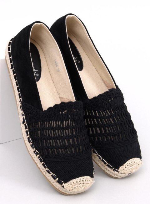 Espadryle damskie ALICESS BLACK - 37 Espadryle damskie ALICESS BLACK - 37