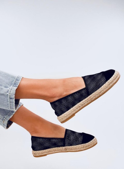 Espadryle damskie ALIKA BLACK - 38 Espadryle damskie ALIKA BLACK - 38