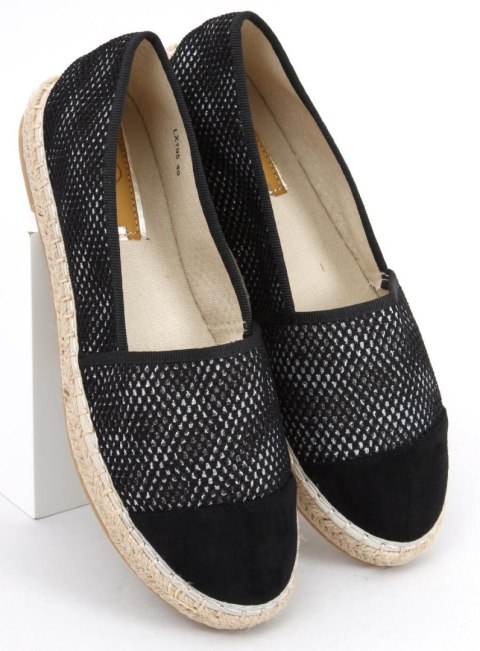 Espadryle damskie ALIKA BLACK - 38 Espadryle damskie ALIKA BLACK - 38