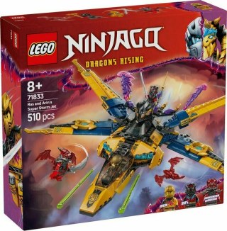 LEGO 71833 NINJAGO Ras i burzowy superodrzutowiec Arina p3