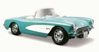 MAISTO 31275-25 Auto Chevrolet Corvette 1957 turkusowy 1:24