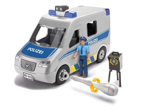 PROMO Revell 00811 Van policyjny do skręcania 1:20 Junior Kit