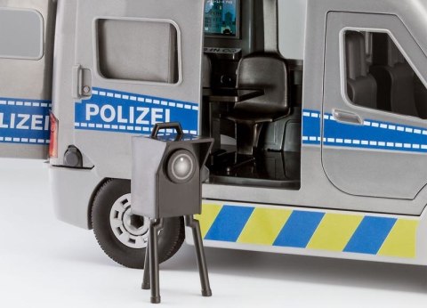 PROMO Revell 00811 Van policyjny do skręcania 1:20 Junior Kit