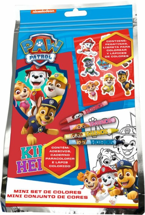 Zestaw kreatywny do kolorowania PAW PATROL Psi Patrol PW19753 Kids Euroswan