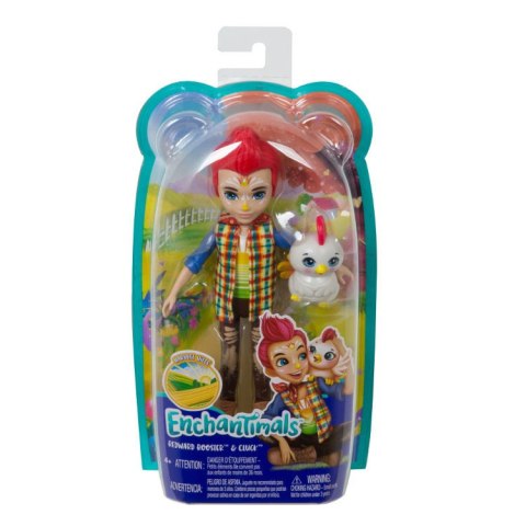 Enchantimals Lalka + zwierzątko FNH22 MATTEL p8 mix cena za 1 szt