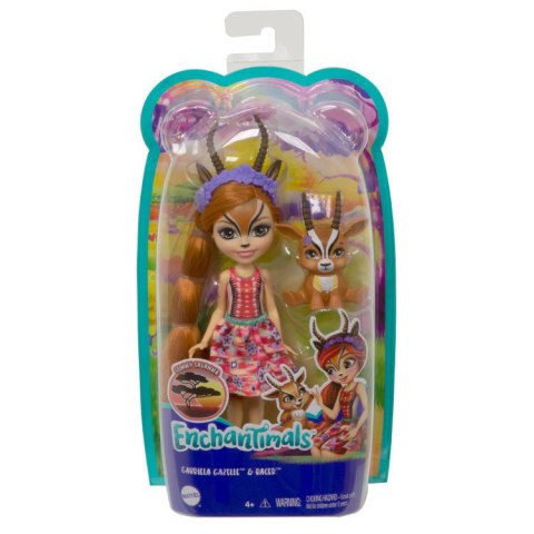 Enchantimals Lalka + zwierzątko FNH22 MATTEL p8 mix cena za 1 szt