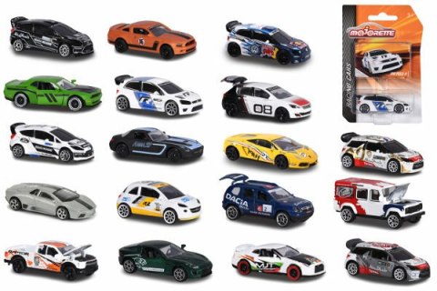 MAJORETTE Racing Cars 18 rodz.blister mix, cena za 1szt.