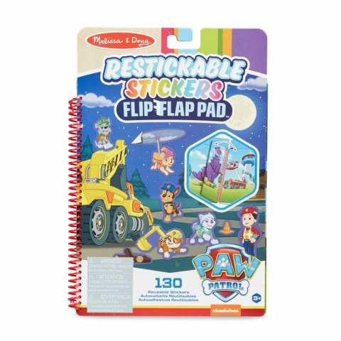 MELISSA Naklejki wielokrotne Flip-Flap Pad PAW PATROL Psi Patrol Misja ostateczna 33255