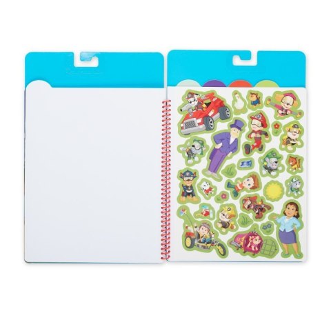 MELISSA Naklejki wielokrotne Flip-Flap Pad PAW PATROL Psi Patrol Misja ostateczna 33255