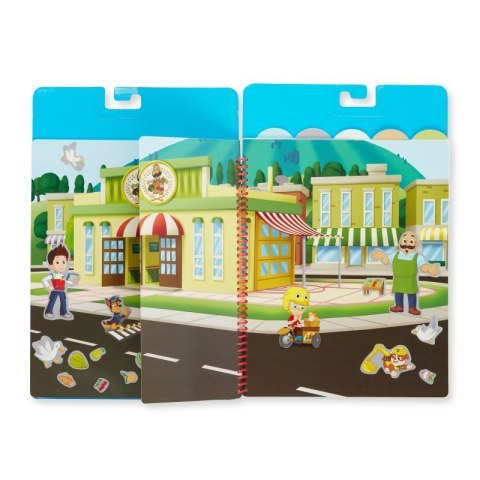 MELISSA Naklejki wielokrotne Flip-Flap Pad PAW PATROL Psi Patrol Misje w zatoce 33254