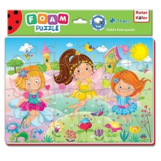 Miękkie puzzle piankowe A4 Śmieszne zdjęcia Wróżki RK1201-04