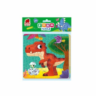 Piankowe puzzle 2w1Dinozaury RK6050-06