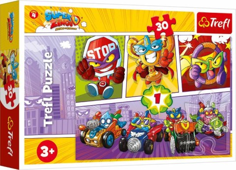 Puzzle 30el Magic Box. Super Zings 18271 Trefl