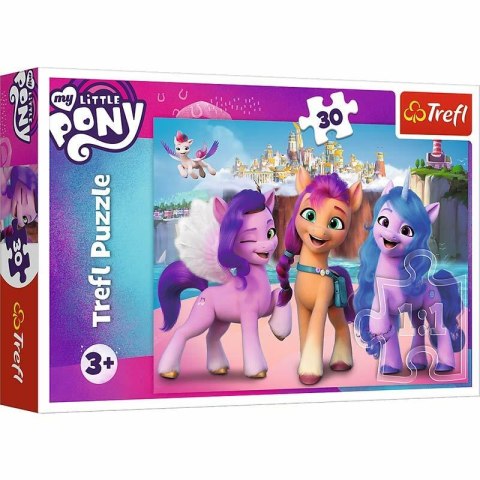 Puzzle 30el Zabłyśnij jak kucyki Pony My Little Pony 18283 Trefl