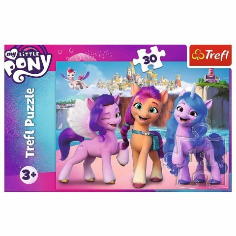 Puzzle 30el Zabłyśnij jak kucyki Pony My Little Pony 18283 Trefl