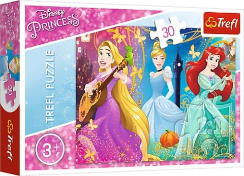 Puzzle 30el Zaczarowana melodia Disney Princess 18234 TREFL p20