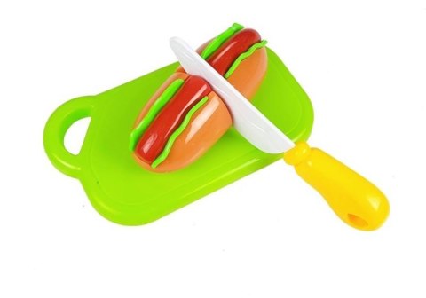 Zestaw do krojenia Hot Dog, ryba na rzepy w skrzynce 4451 Lean Toys