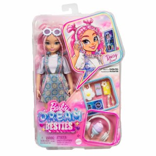 Lalka Barbie Dream Besties Daisy Jean z 9 akcesoriami z motywem muzyki JDD74 MATTEL