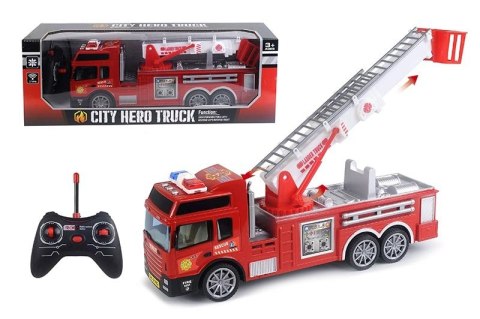 Wóz Straży Pożarnej zdalnie sterowany City Hero Truck 173127