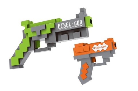 Pistolet na naboje piankowe Pixel Gun 2szt. + akcesoria 171581