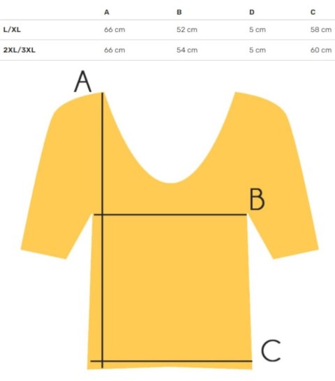 Bluzka koszulka t-shirt basic dekolt w serek ALDONA (Czarny) 2XL/3XL Bluzka koszulka t-shirt basic dekolt w serek ALDONA (Czarny) 2XL/3XL