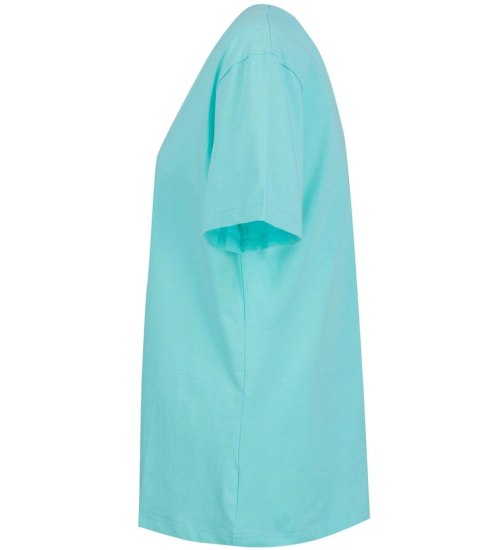 Bluzka koszulka t-shirt basic dekolt w serek ALDONA (Zielony) 2XL/3XL Bluzka koszulka t-shirt basic dekolt w serek ALDONA (Zielony) 2XL/3XL