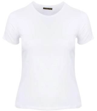 Bluzka koszulka t-shirt top bawełniana (Biały) 2XL/3XL