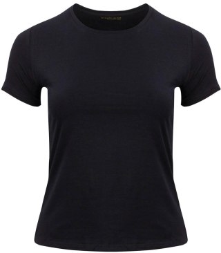 Bluzka koszulka t-shirt top bawełniana (Czarny) 2XL/3XL