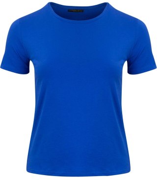 Bluzka koszulka t-shirt top bawełniana (Niebieski) 2XL/3XL